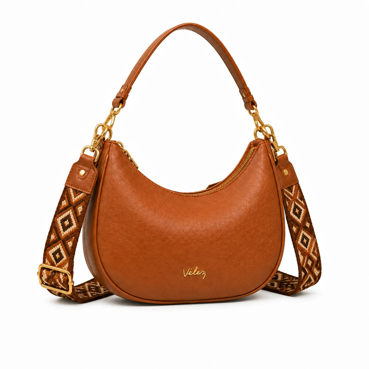 Bolso Vélez Luna de Cuero Legítimo - Lanzamiento Exclusivo Con 80% de Descuento🎁