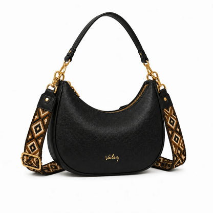 Bolso Vélez Luna de Cuero Legítimo - Lanzamiento Exclusivo Con 80% de Descuento🎁