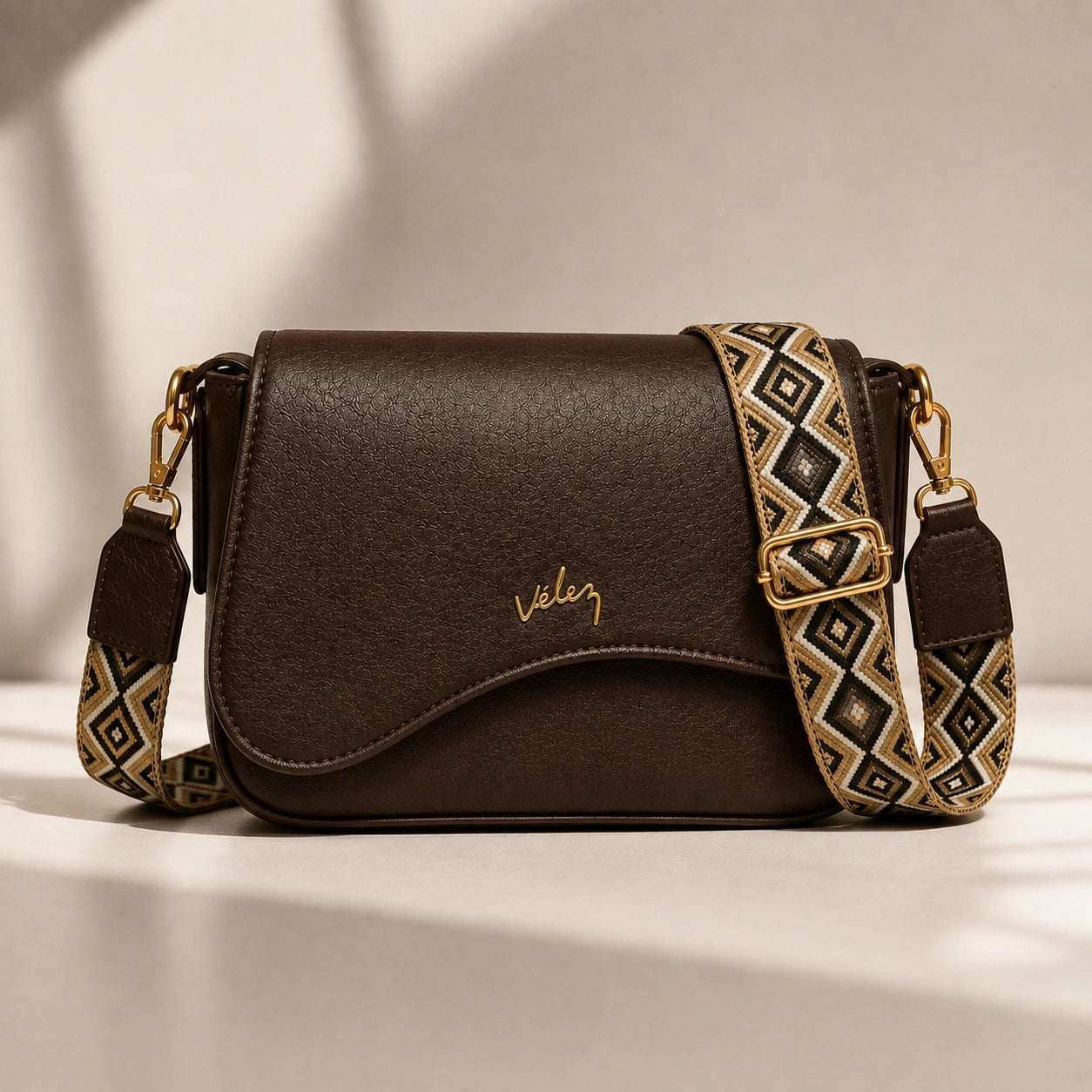 Bolso Carriel Vélez Duna de Cuero Premium - Precio Exclusivo De Lanziamiento🎁