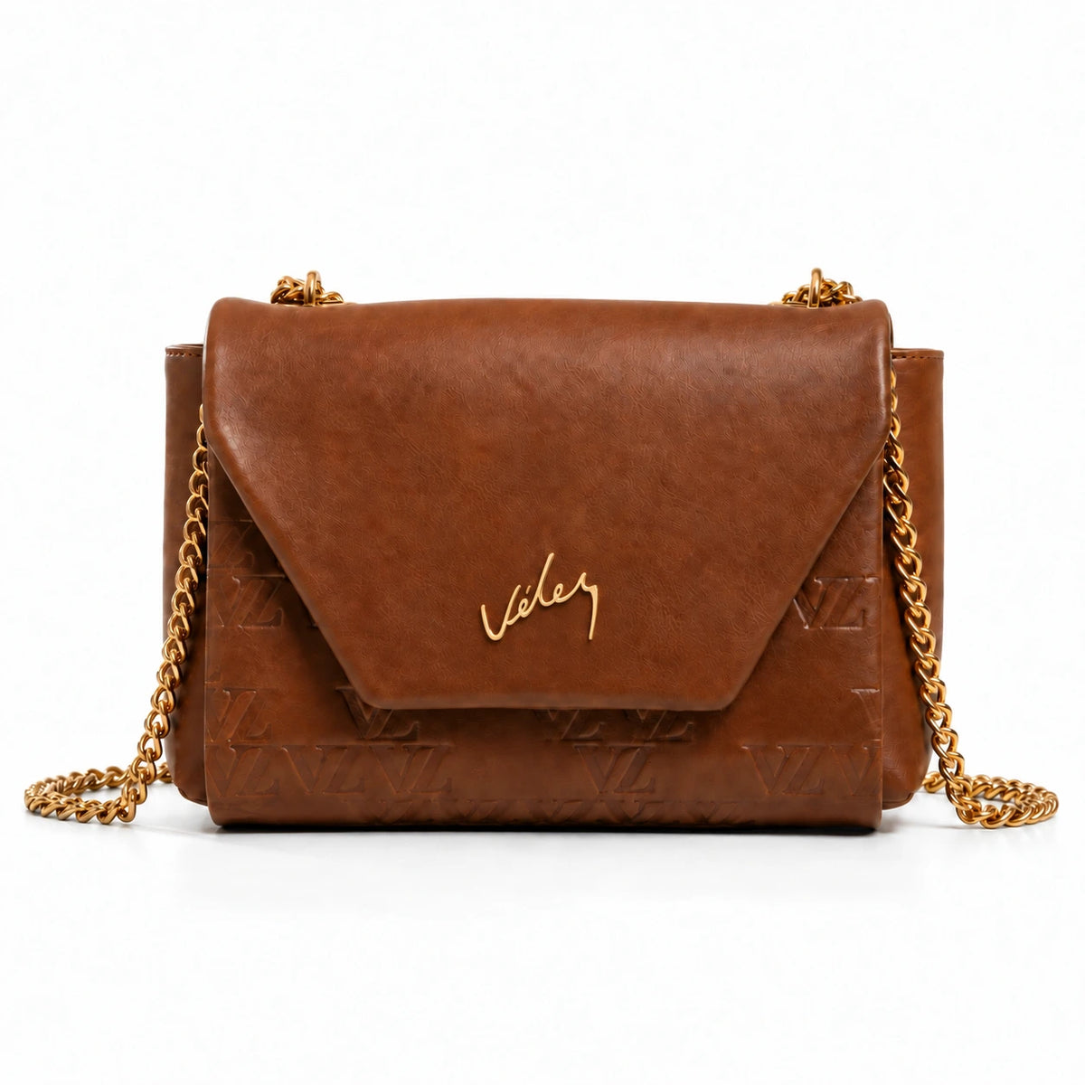 Bolso Vélez Bowling™ de Cuero Premium y Cadena Dorada - Lote Exclusivo con 75% de Descuento